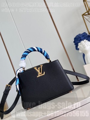 Louis Vuitton Capucines BB M94755 black