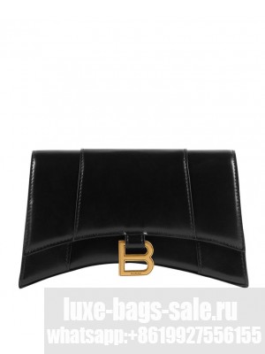 Balenciaga Hourglass Chain Bag 6449731 Black