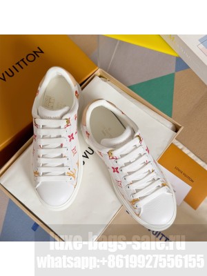 Louis Vuitton Women's Time Out Monogram Sneaker White