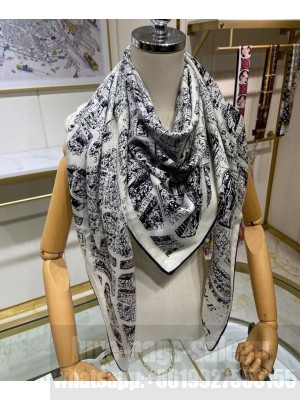 Christian Dior Women's Plan De Paris Shawl