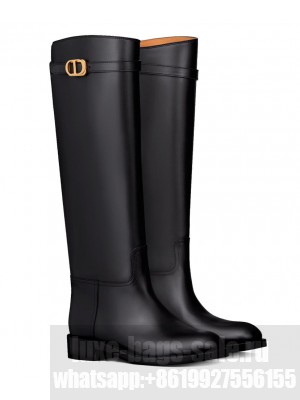 Christian Dior Women's Empreinte Boot Black
