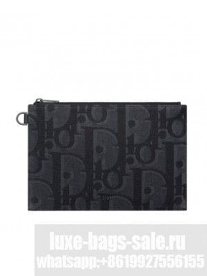 Christian Dior A5 Pouch Black