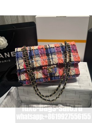 CHANEL CLASSIC 11.12 HANDBAG A01112 Multicolor