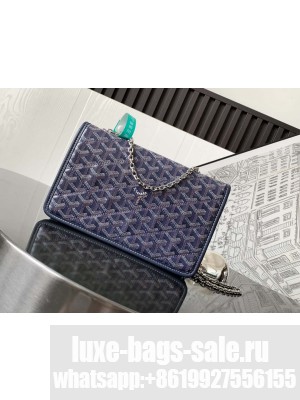 Goyard Alexandre III Bag Navy Blue