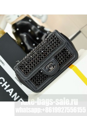Chanel Mini flap bag AS4961 black