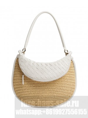 Bottega Veneta Medium Gemelli Cream