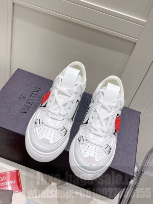 VALENTINO VL7N LOW-TOP SNEAKERS IN CALFSKIN AND MESH FABRIC WITH BANDS SNEAKERS 2022 COLLECITON 08