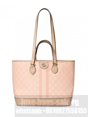 Gucci Ophidia Small Tote Bag 765043 Pink