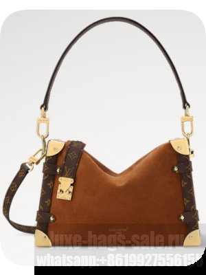 Louis Vuitton NEW Side Trunk MM M15072 Tan