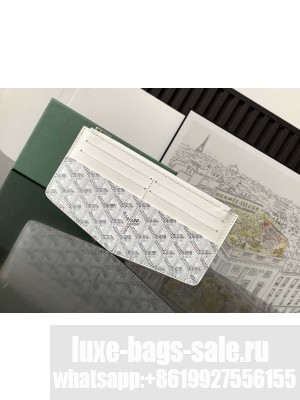 Goyard Insert Louise Wallet White