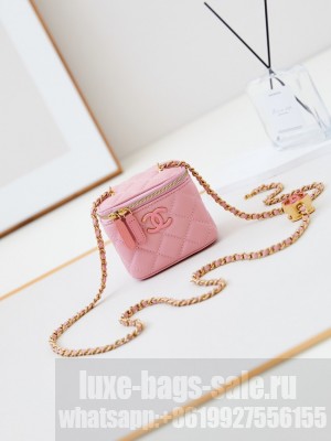CHANEL CLUTCH WITH CHAIN AP3941 pink