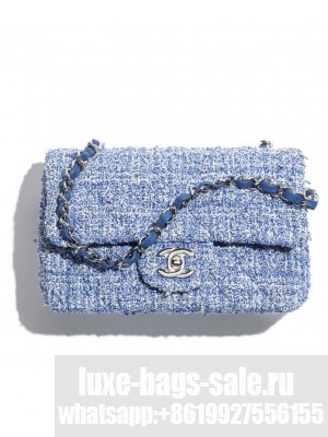 Chanel Mini Classic Handbag A69900 Blue