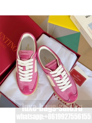 Valentino Garavani Upvillage Crosta sneaker in split leather 03 2025
