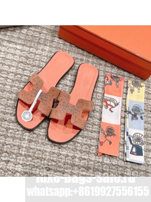 Hermes Oran Flat Slide Sandals 2023 Collection 052