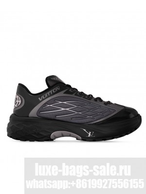 Louis Vuitton Men's LV Discovery Lace Up 1ABZ2X Black