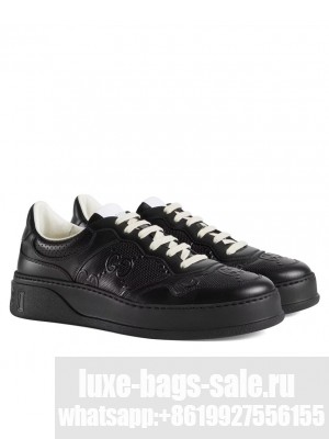 Gucci Unisex GG embossed sneaker Black