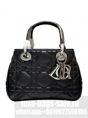 Christian Dior Small Lady 95.22 Bag Black