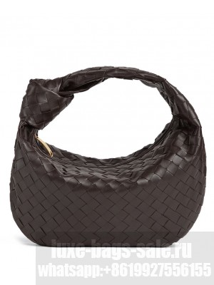 Bottega Veneta Teen Jodie 690225 Dark Coffee
