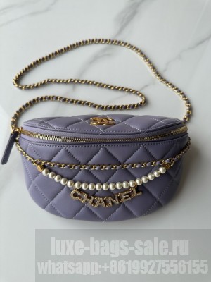 Chanel WAIST BAG AS4991 Purple