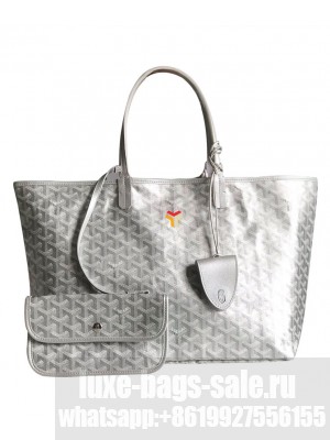 Goyard Saint Louis GM Bag Gray