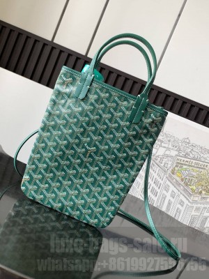 Goyard Poitiers Bag Green
