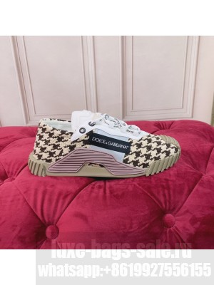 DOLCE & GABBANA NS1 SLIP ON SNEAKERS IN MIXED MATERIALS 2022 016