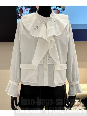 Chanel Women's Cotton Shirt White