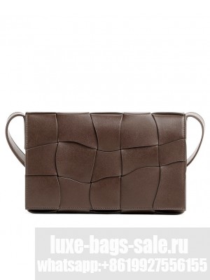 Bottega Veneta Cassette 755161 Dark Coffee