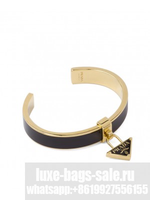 Prada Women's Metal bracelet Black