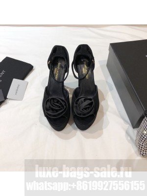 Saint Laurent 4cm Platform Heel 13.5cm High Heel Sandals 2022 Collection 01