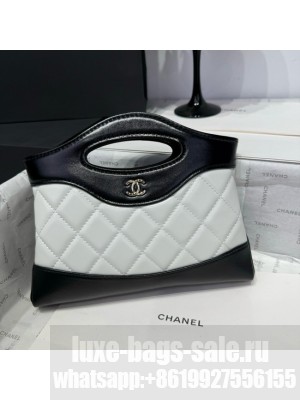 Chanel mini 31 bag AP3656 black&white
