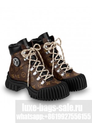 Louis Vuitton Women's Ruby Flat Ranger 1AALYG Brown