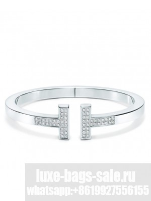 Tiffany T Square Bracelet Silver