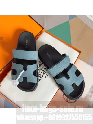 Hermes Unisex Chypre Flat Sandals 03