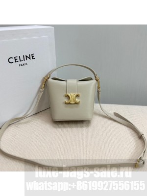 CELINE MEDIUM LOUISE BAG IN SMOOTH CALFSKIN 10K943 white