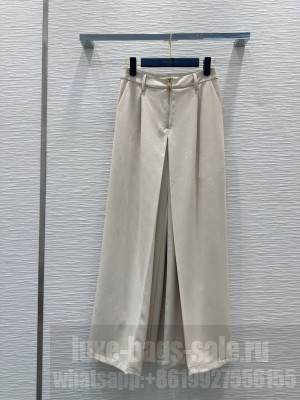 Louis Vuitton Monogram Pants Beige/Black 2025