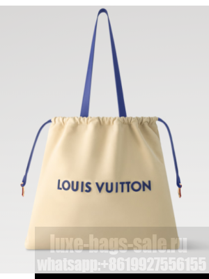 Louis Vuitton Dust Bag Tote M15235 Ecru White