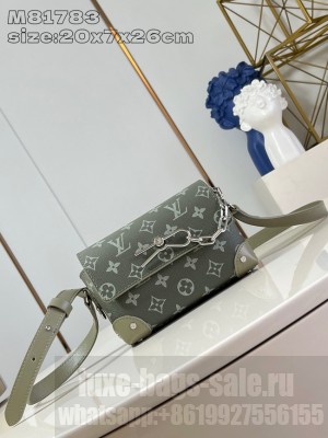 Louis Vuitton Steamer Wearable Wallet M81783 Khaki Green