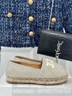LES ESPADRILLES CELINE IN OSHKOSH CANVAS BEIGE