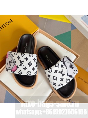 Louis Vuitton Unisex Pool pillow comfort mule 020