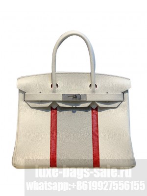 Hermes Birkin 30 Club Cream