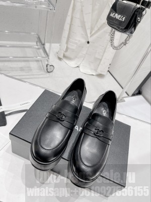 Chanel Lambskin Loafers Spring/Summer 2023 Collection, Black