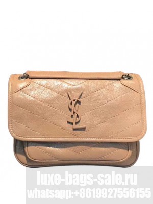 Saint Laurent Baby Niki Chain Bag 5330370 Apricot