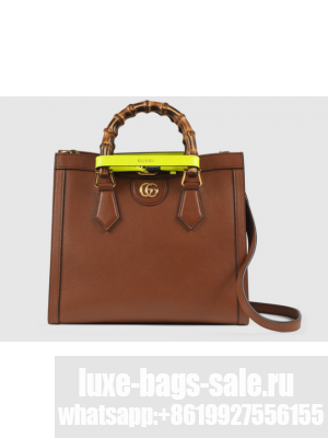 Gucci Diana small tote bag 660195 Brown