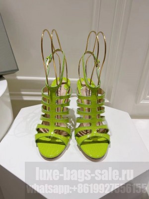 TOM STAMPED CROCODILE LEATHER CARINE SANDAL 02