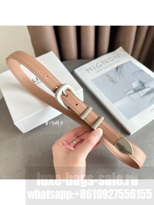 CELINE WIDTH 2.5CM SMALL WESTERN BELT IN TAURILLON LEATHER 019