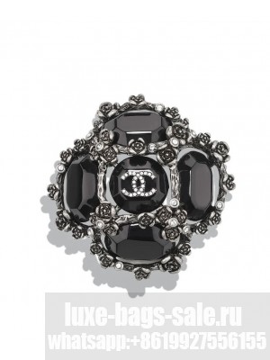 Chanel Brooch AB7539 Black