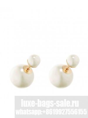Christian Dior Women's Dior Tribales Earrings White