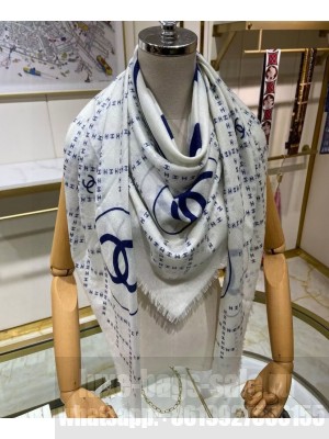 Chanel Women's Logo Printing Square Scarf