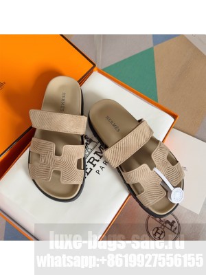 Hermes Unisex Chypre Flat Sandals 024